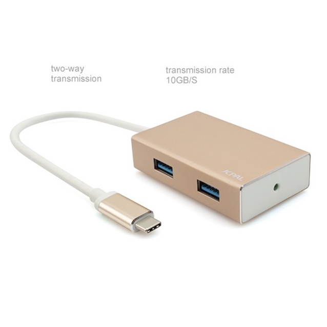 هاب USB-C جی سی پال 4 پورت