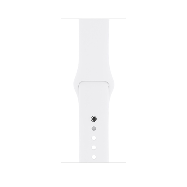 اپل واچ 2 استیل کیس با بند اسپورت سفید 38میلیمتر