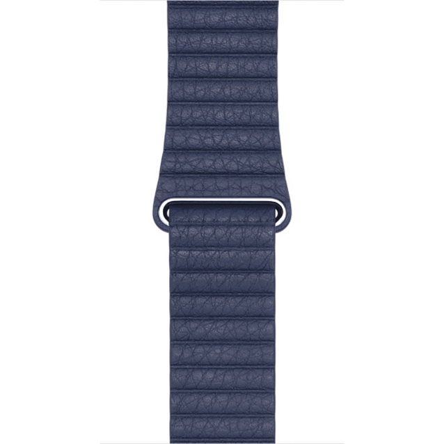  اپل واچ سری1 استیل کیس بند لیدر لوپ آبی42mm