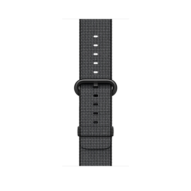 اپل واچ نسل2 اسپورت گری کیس نایلون بند مشکی42mm  