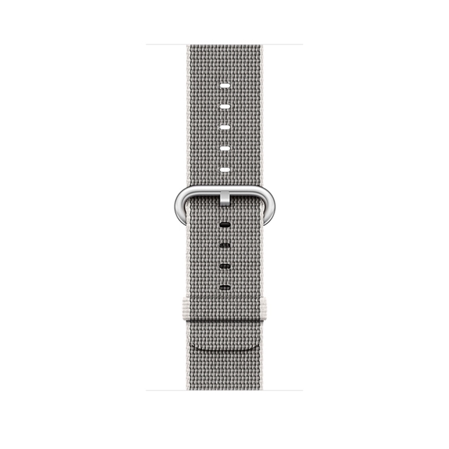 اپل واچ نسل2 اسپورت سیلور کیس نایلون بند سفید42mm