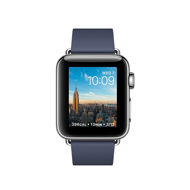 اپل واچ سری2 استیل با بند باکل صورمه ای 42mm
