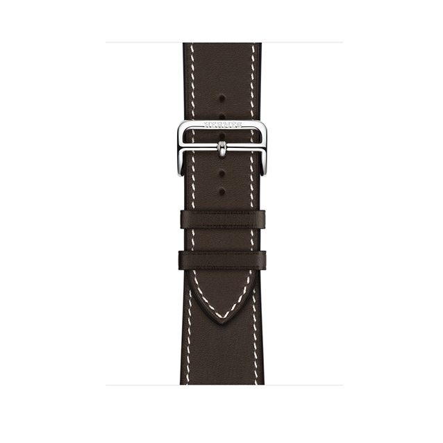 واچ سری3 هرمس 42mm مدل Deployment Buckle قهوه ای