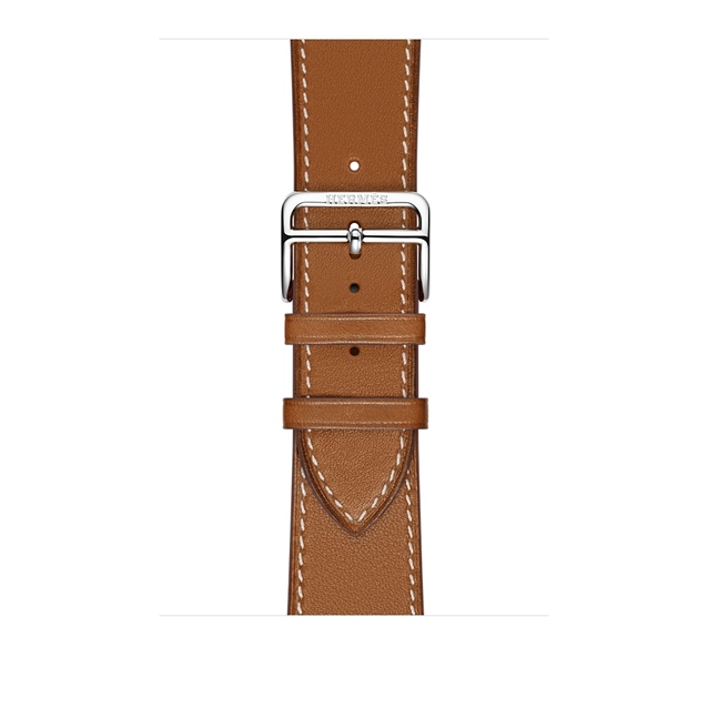 واچ سری3 هرمس 42mm مدل Leather Single Tour قهوه ای