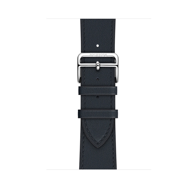 واچ سری3 هرمس 42mm مدل Leather Single Tour صورمه ای