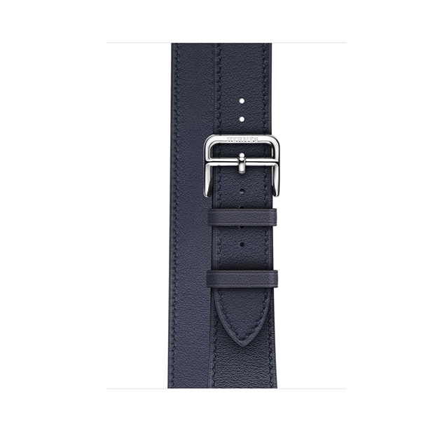 واچ سری3 هرمس 38mm مدل Leather Double Tour صورمه ای