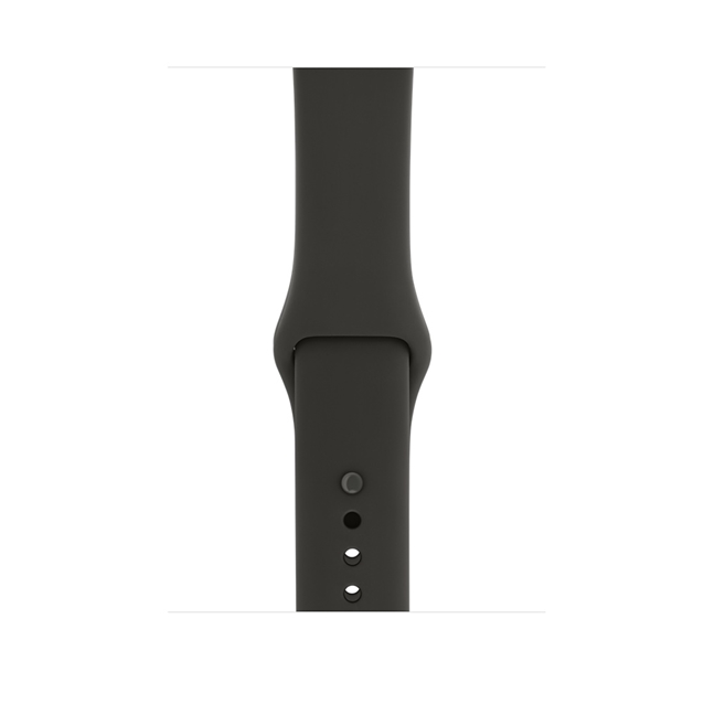 اپل واچ نسل3 سرامیک کیس اسپورت بند مشکی38mm