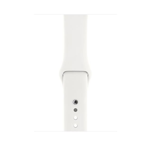 اپل واچ نسل3 سرامیک کیس اسپورت بند سفید42mm
