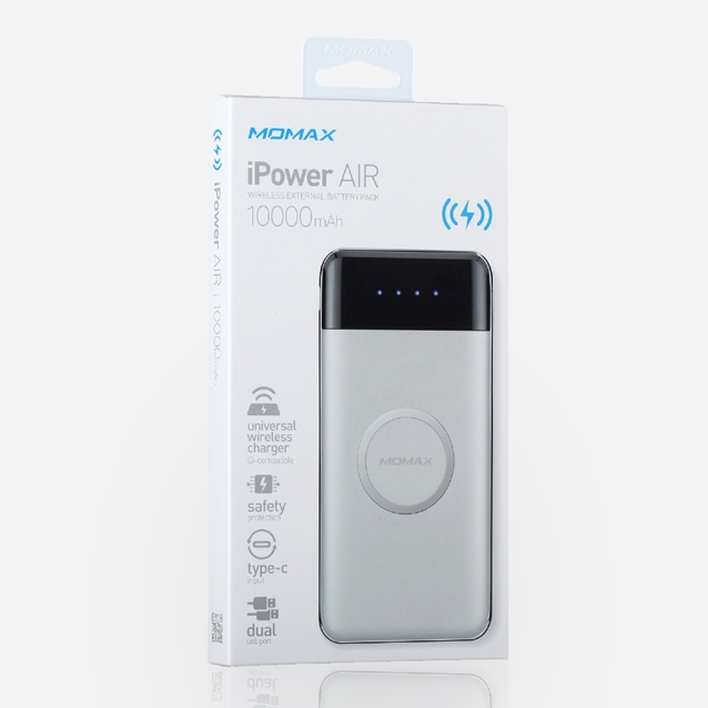 شارژر وایرلس و پاور بانک مومکس iPower Air 10000mAh