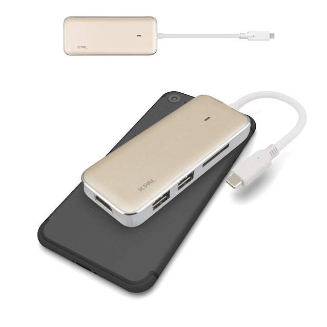 مبدل USB-C به مولتی پورت جی سی پال