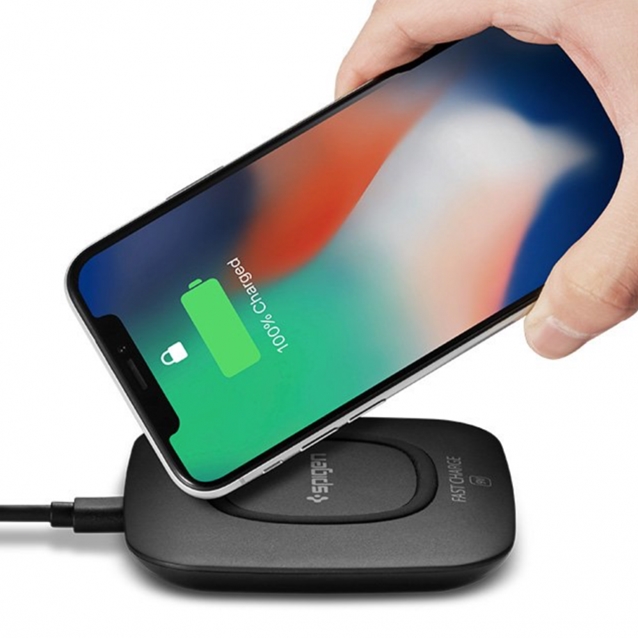شارژر بی سیم اسپیگن مدل Essential F301W