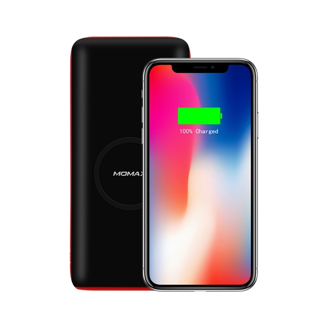 شارژر بی سیم و پاور بانک مومکس QPower 2X 20000mAh