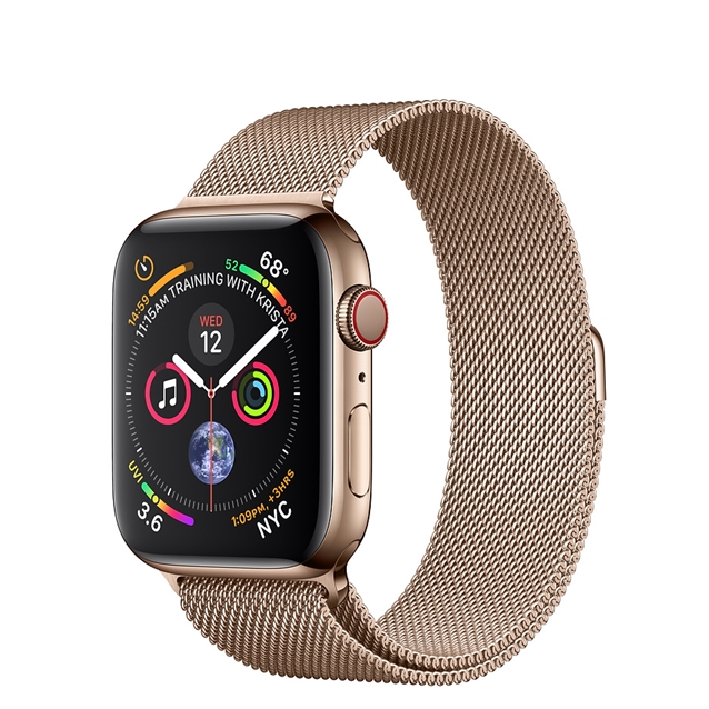 اپل واچ 4 میلانز لوپ گلد 40mm