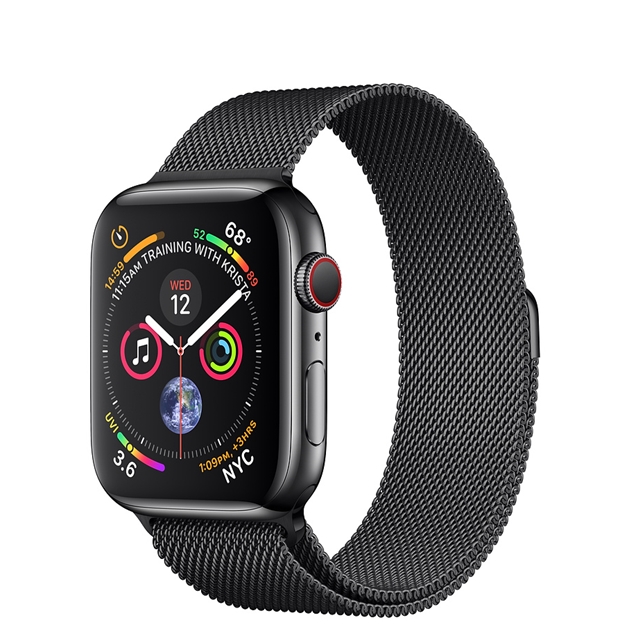 اپل واچ 4 میلانز لوپ مشکی 40mm