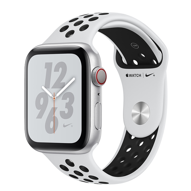 اپل واچ 4 سلولار نایک سیلور اسپورت بند سفید 44mm