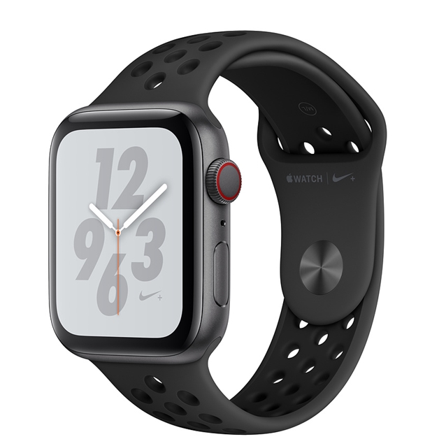 اپل واچ 4 سلولار نایک گری اسپورت بند مشکی 44mm