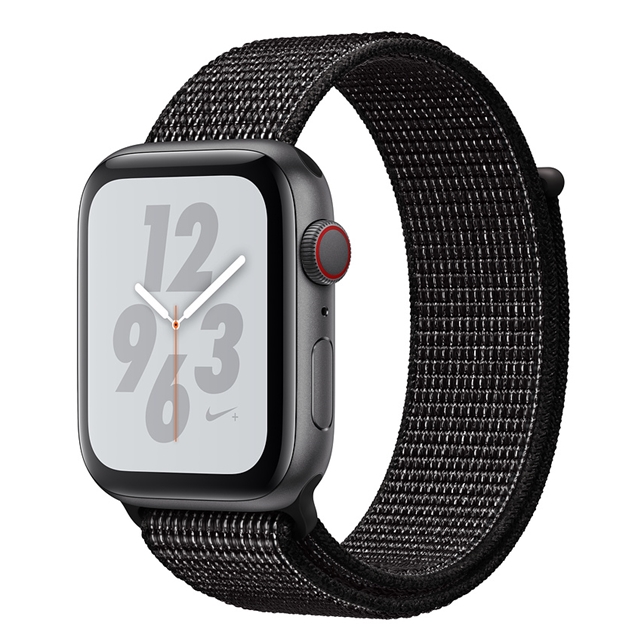 اپل واچ 4 سلولار نایک گری اسپورت لوپ بند مشکی 44mm