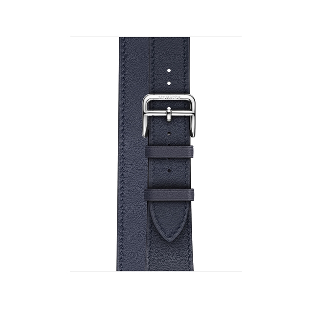 اپل واچ 4 هرمس دو دور بند سورمه ای 40mm