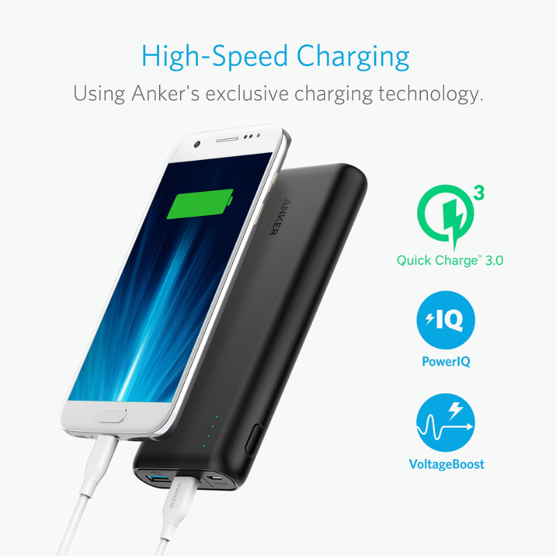 پاور بانک انکر 20000 میلی آمپر مدل PowerCore Speed 20000