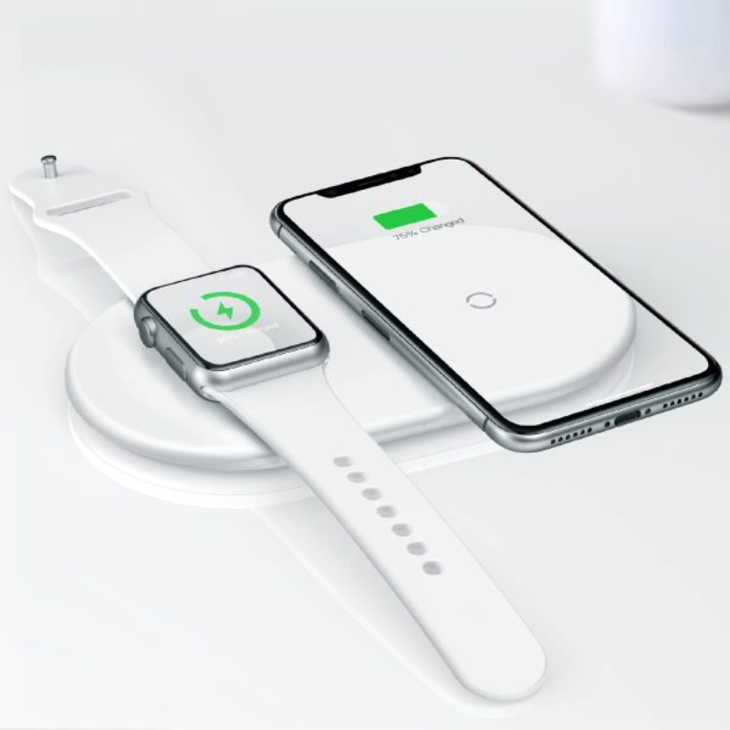 شارژر وایرلس 2 در 1 بیسوس 10 وات Baseus 2-in-1 Wireless Charging Pad