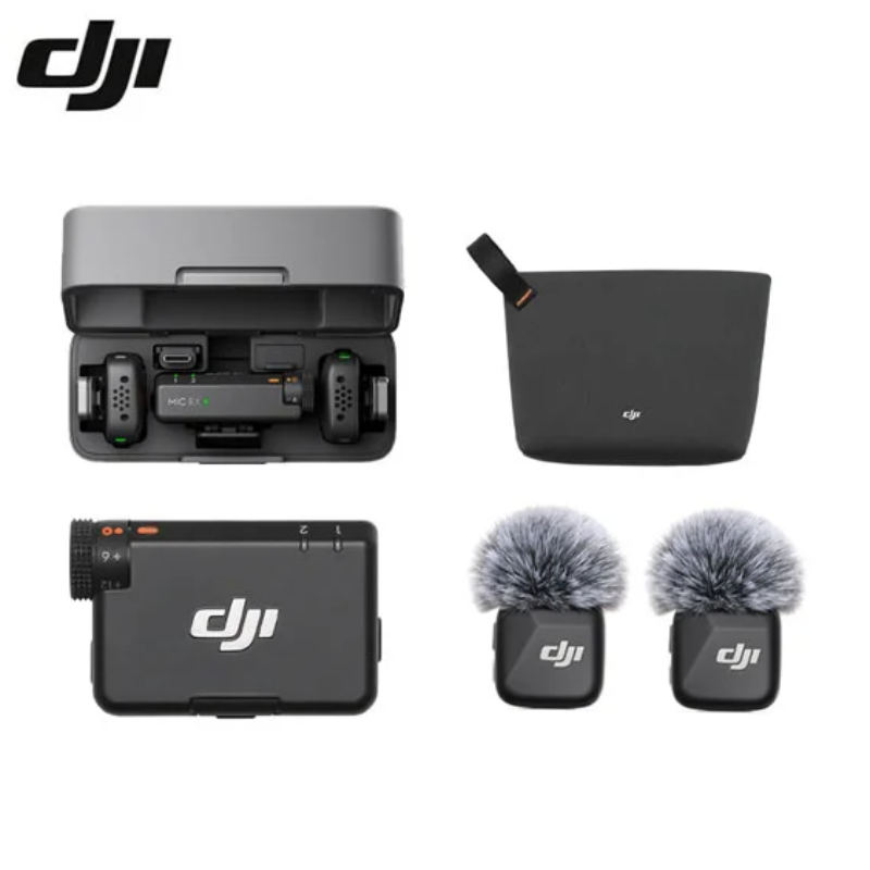 میکروفن وایرلس دو کاربره دی جی آی مدل DJI Mic Mini