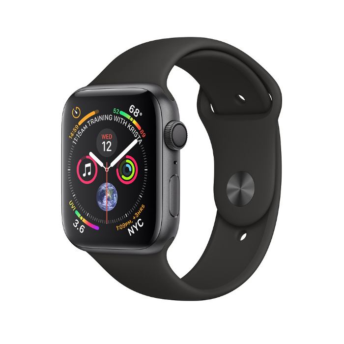 اپل واچ 4 آلومینیوم گری اسپورت بند مشکی 40mm