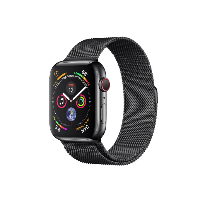 اپل واچ 4 میلانز لوپ مشکی 44mm