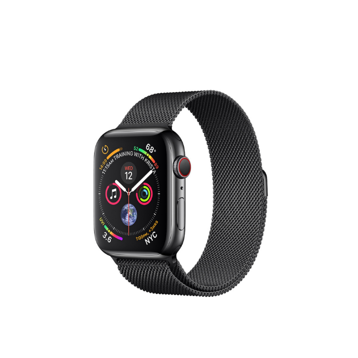 اپل واچ 4 میلانز لوپ مشکی 40mm