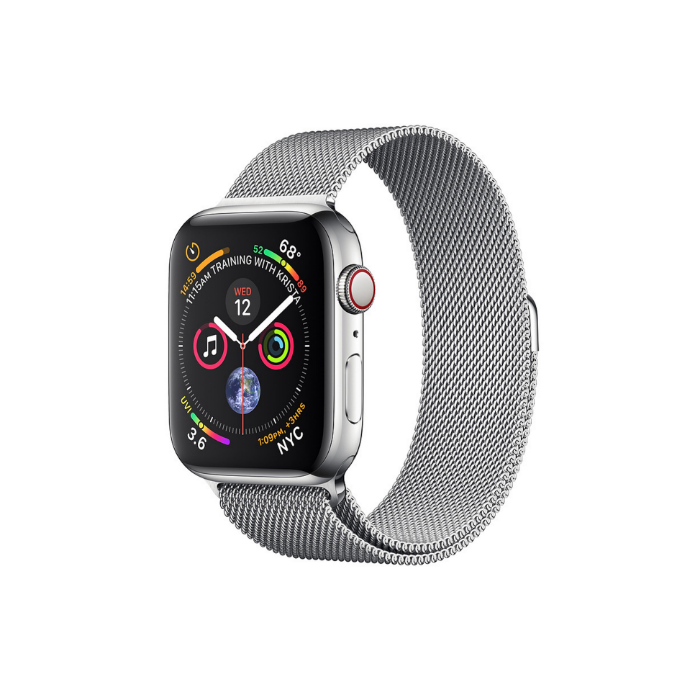اپل واچ 4 میلانز لوپ سیلور 44mm