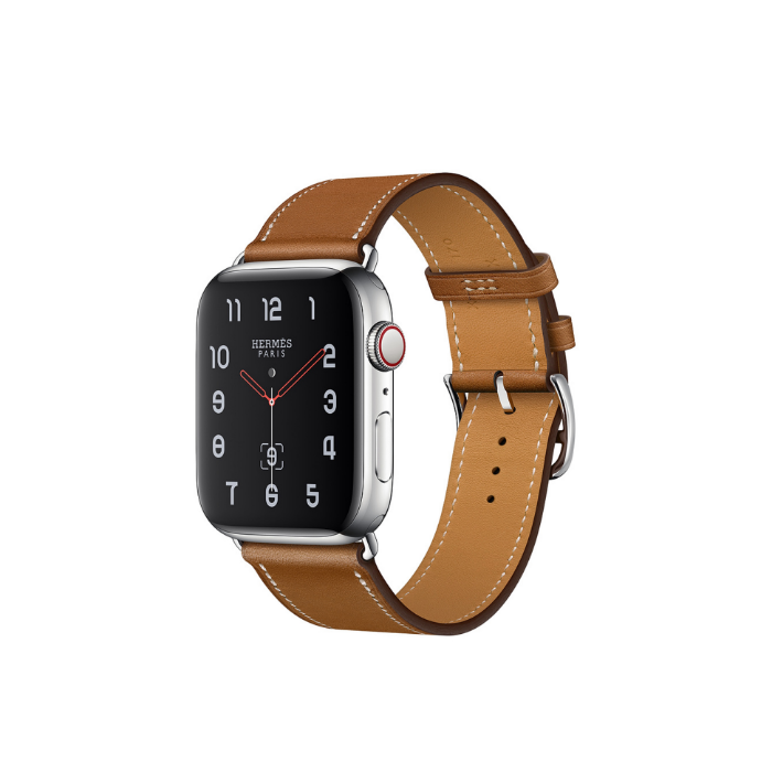 اپل واچ 4 هرمس تک بند قهوه ای 40mm