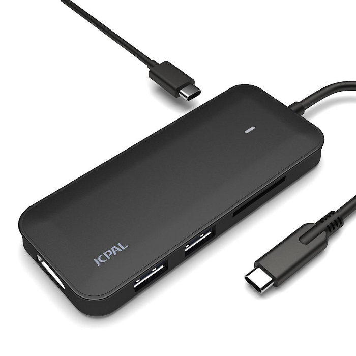 مبدل USB-C به مولتی پورت جی سی پال
