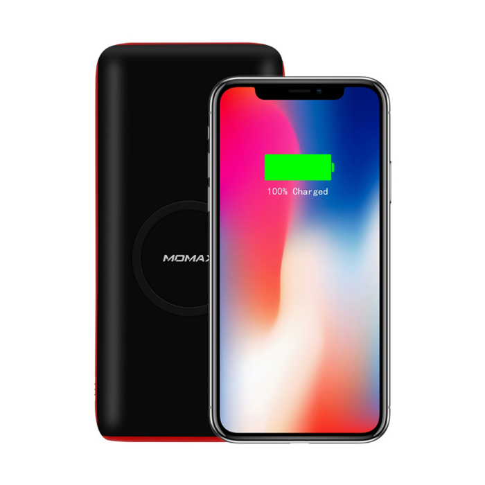 شارژر بی سیم و پاور بانک مومکس QPower 2X 20000mAh