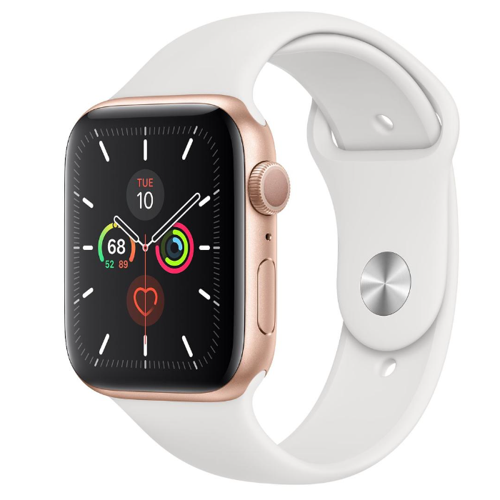 اپل واچ 5 آلومینیومی گلد اسپورت بند 44mm