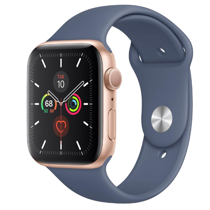 اپل واچ 5 آلومینیومی گلد اسپورت بند 44mm