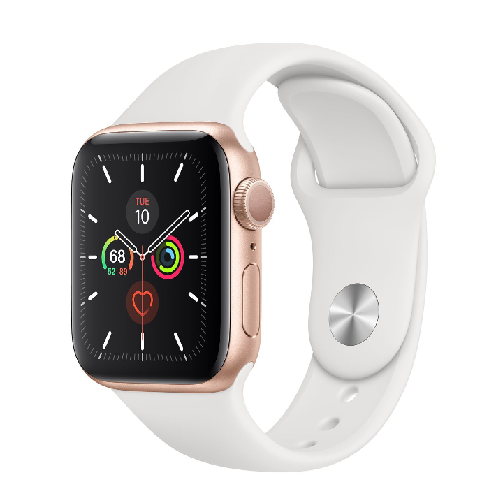 اپل واچ 5 آلومینیومی گلد اسپورت بند 40mm