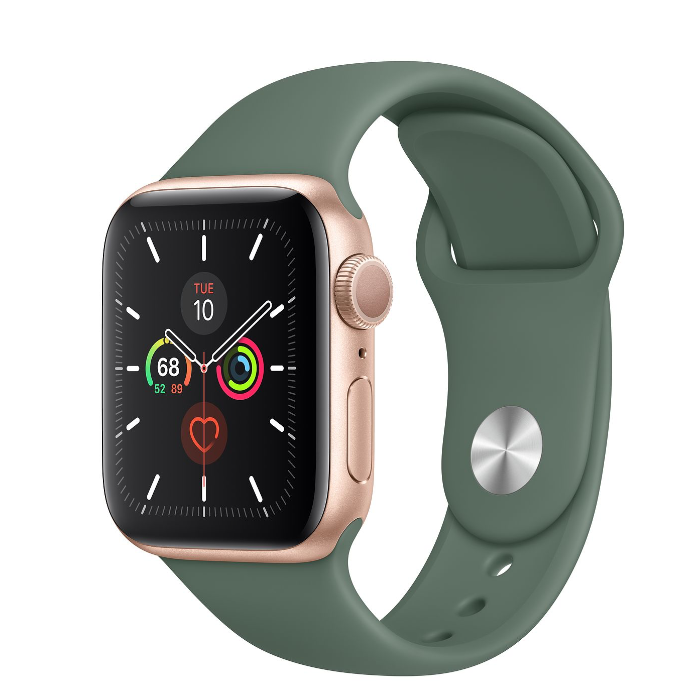 اپل واچ 5 آلومینیومی گلد اسپورت بند 40mm