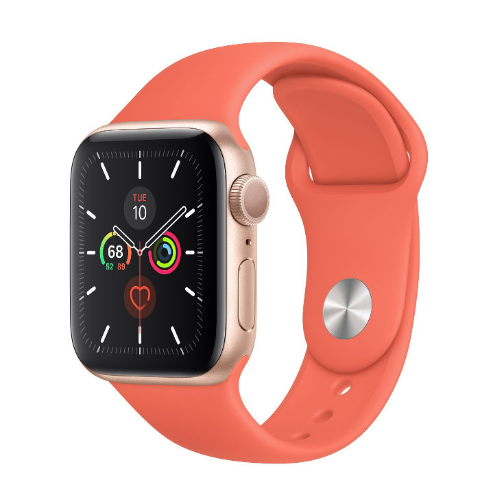 اپل واچ 5 آلومینیومی گلد اسپورت بند 40mm