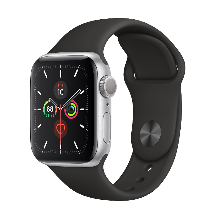 اپل واچ 5 آلومینیومی سیلور اسپورت بند 40mm
