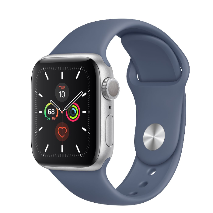 اپل واچ 5 آلومینیومی سیلور اسپورت بند 40mm