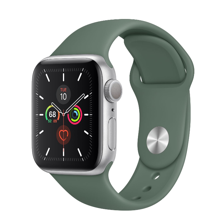 اپل واچ 5 آلومینیومی سیلور اسپورت بند 40mm