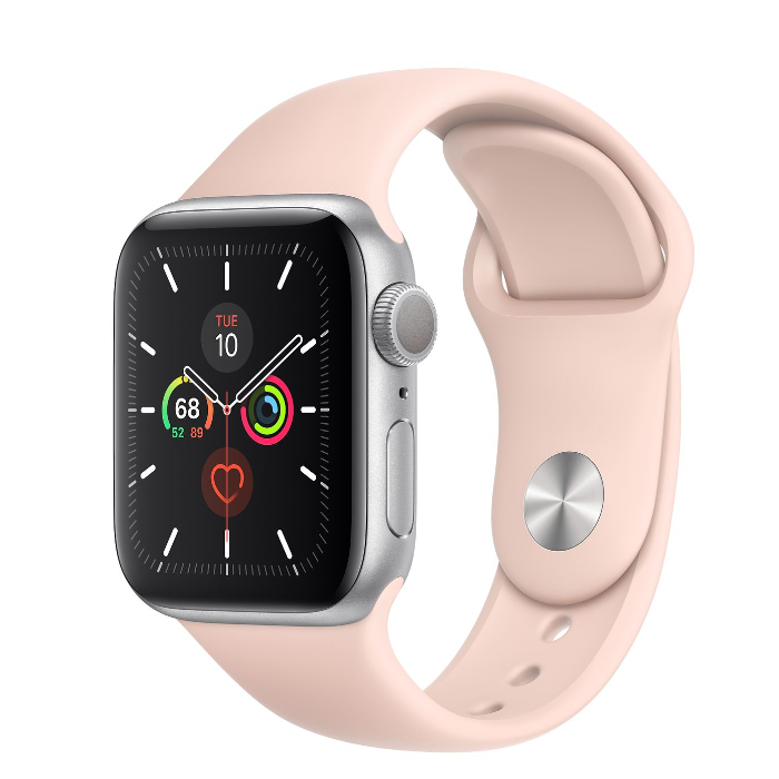 اپل واچ 5 آلومینیومی سیلور اسپورت بند 40mm