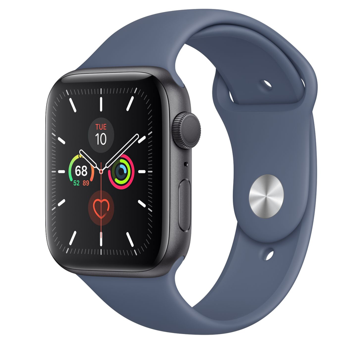 اپل واچ 5 آلومینیومی مشکی اسپورت بند 44mm