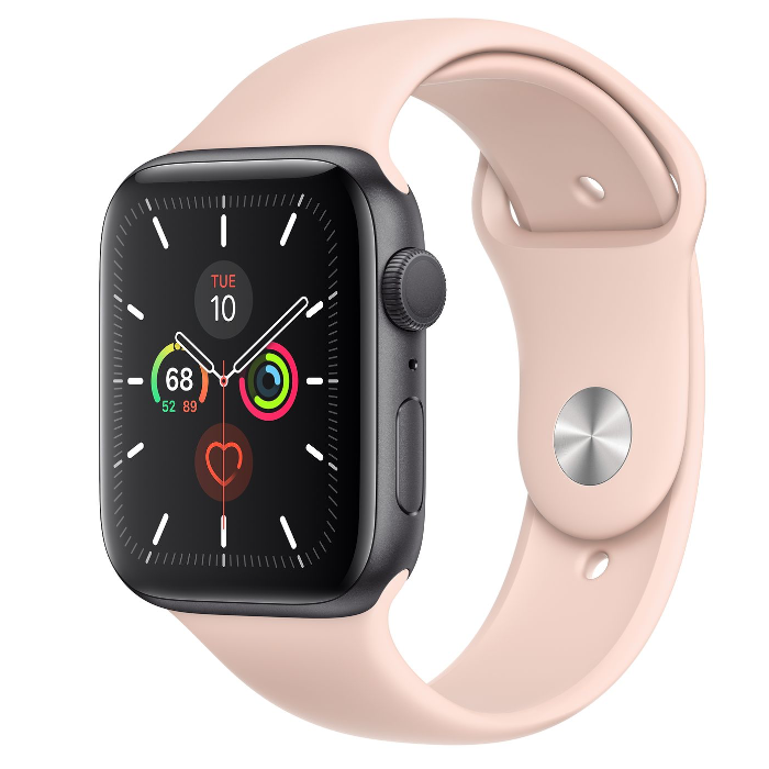 اپل واچ 5 آلومینیومی مشکی اسپورت بند 44mm