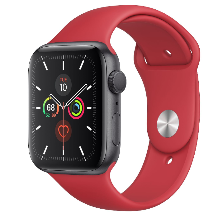 اپل واچ 5 آلومینیومی مشکی اسپورت بند 44mm