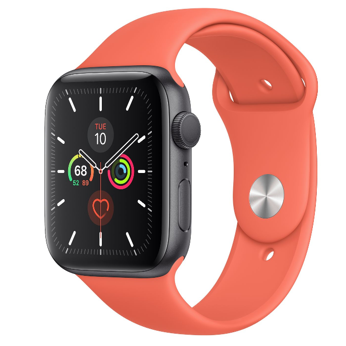اپل واچ 5 آلومینیومی مشکی اسپورت بند 44mm