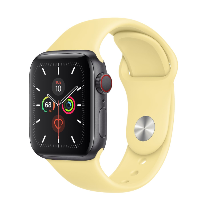 اپل واچ 5 سلولار آلومینیومی مشکی اسپورت بند 40mm