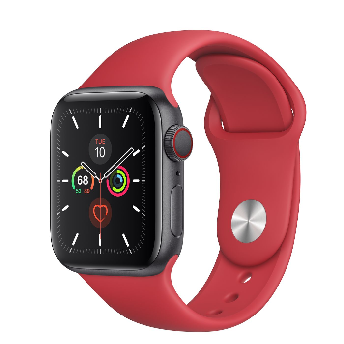 اپل واچ 5 سلولار آلومینیومی مشکی اسپورت بند 40mm