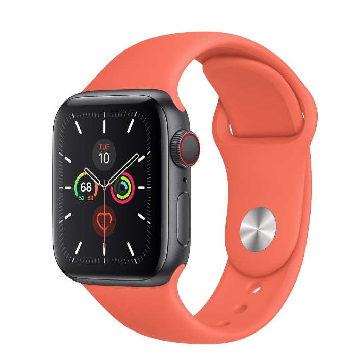 اپل واچ 5 سلولار آلومینیومی مشکی اسپورت بند 40mm