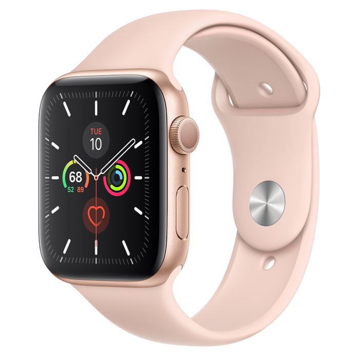 اپل واچ 5 آلومینیومی گلد اسپورت بند 44mm