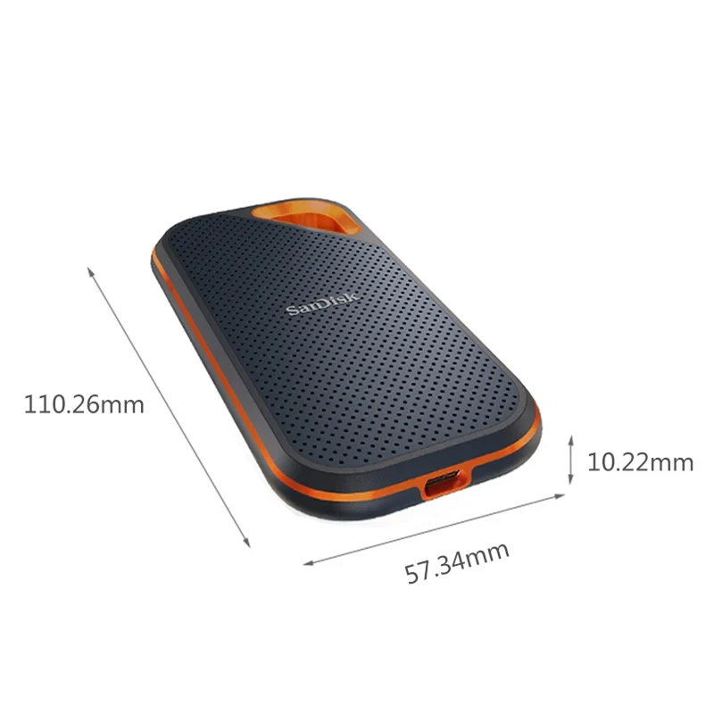 هارد اس اس دی اکسترنال سن دیسک مدل Extreme pro E81 ظرفیت 2 ترابایت